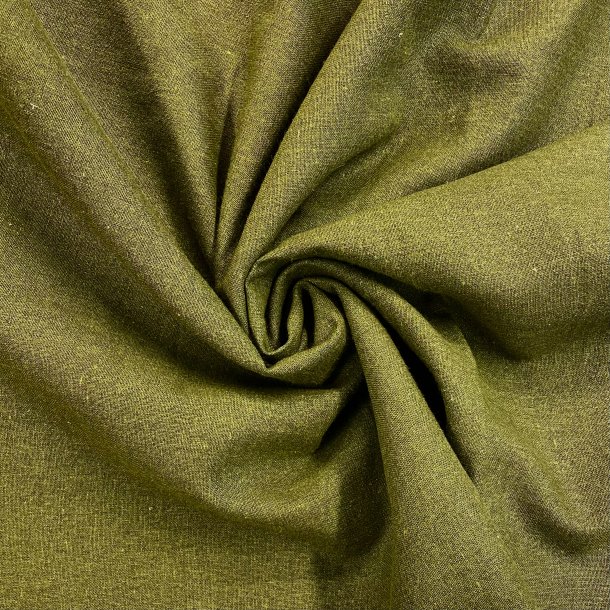 H�r Bomuld Twill fra Kokka i Gr�n - pr. 0,25 meter