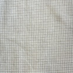 Seersucker fra Kokka med sm� tern i beige - pr. 0,25 meter