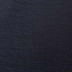 Seersucker fra Kokka med sm� tern i sort/navy - pr. 0,25 meter