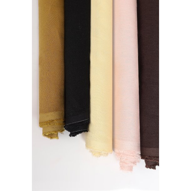 Linen Viscose Twill Vanilla ice - Pr 0,25 m