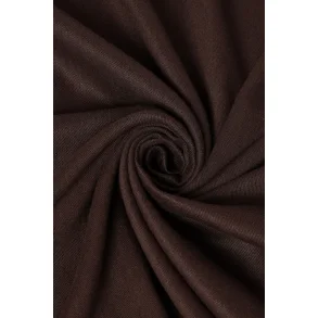 Linen Viscose Twill Oat Chocolate  - Pr 0,25 m