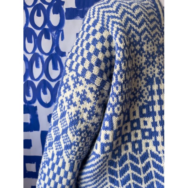 Nordic Mix Sweater af Laura Dalgaard - Strikkekit