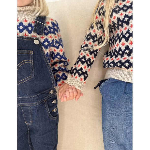 Little Inge Sweater strikkekit fra LeKnit