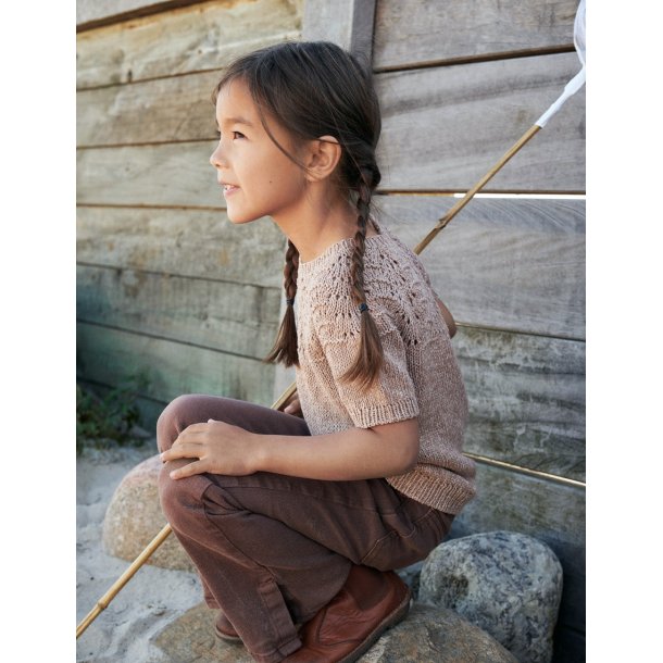 Little Peacock Tee - Strikkekit fra Le Knit / Lene Holme Samse