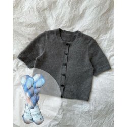 Maggie Cardigan - Strikkekit med hndfarvet garn