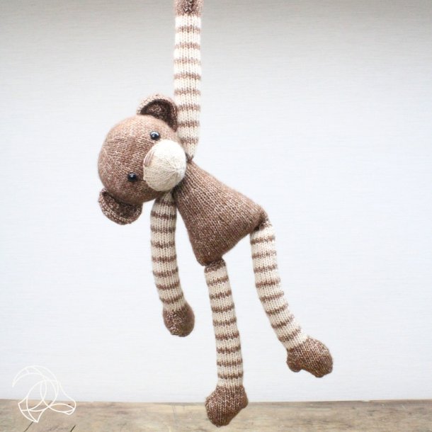 Malinda Monkey DIY/lav selv strikkekit