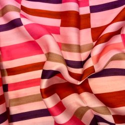 Italiensk viskose i pink nuancer pr. 0,25 m.