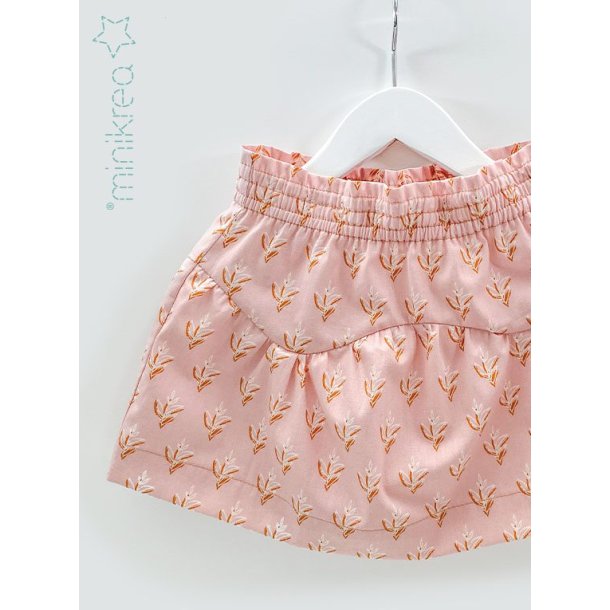 Nederdel med flse - MiniKrea snitmnster 119