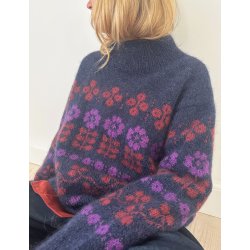 Mona Sweater Sandnes Edition strikkekit fra Leknit