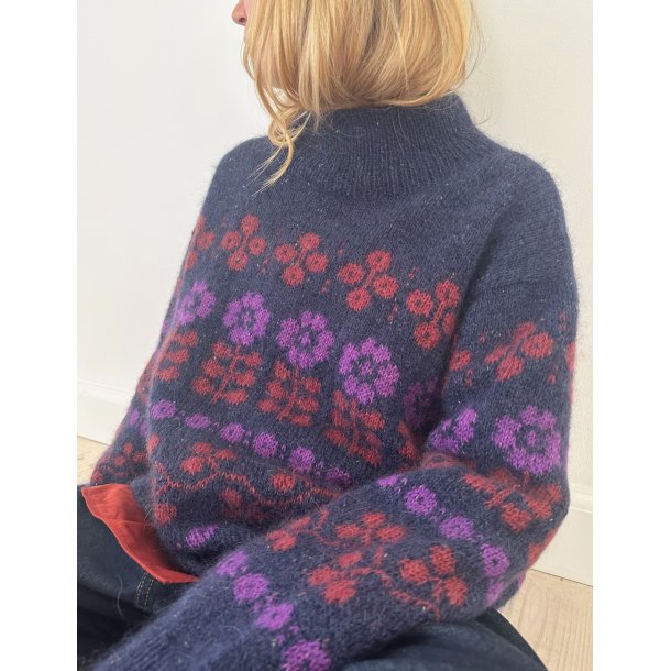 Mona Sweater Sandnes Edition strikkekit fra Leknit