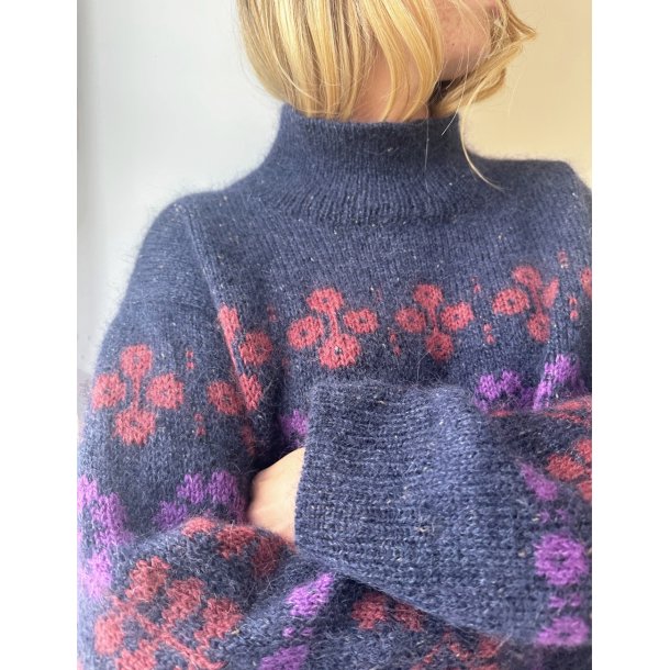 Mona Sweater Sandnes Edition strikkekit fra Leknit