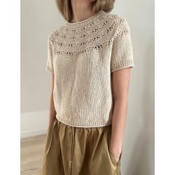 Noomi Tee - Strikkeopskrift fra Le Knit