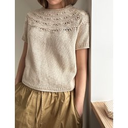 Noomi Tee - Strikkeopskrift fra Le Knit