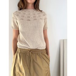 Noomi Tee - Strikkeopskrift fra Le Knit
