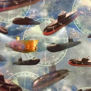 OEKO-TEX bomuldsjersey med ubde p blgrn bund - pr. 0,25 meter