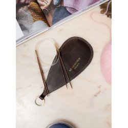 Project 129 - Etui til rundpind - Dark brown