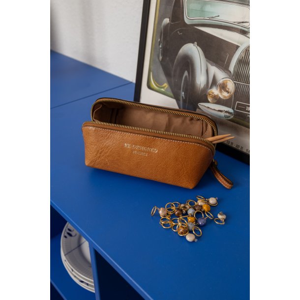 PROJECT 36 - Lille strikketaske, Burned Tan