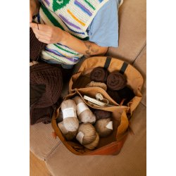 PROJECT 79 - Strikketaske, Walnut/Woodsmoke