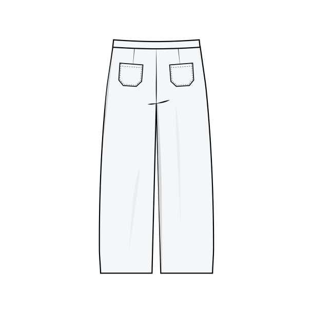 Peachy Pants - Puff and Pencil