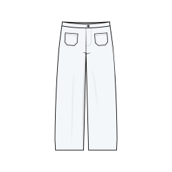 Peachy Pants - Puff and Pencil