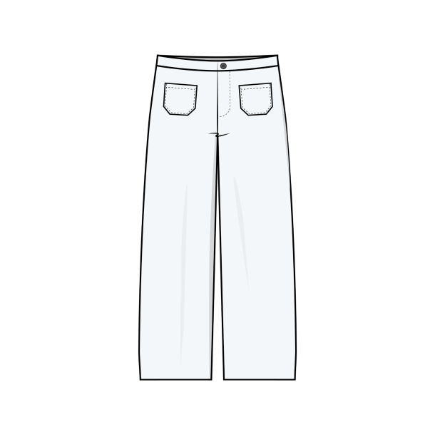 Peachy Pants - Puff and Pencil