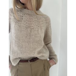 Peacock Jumper Strikkekit fra LeKnit 