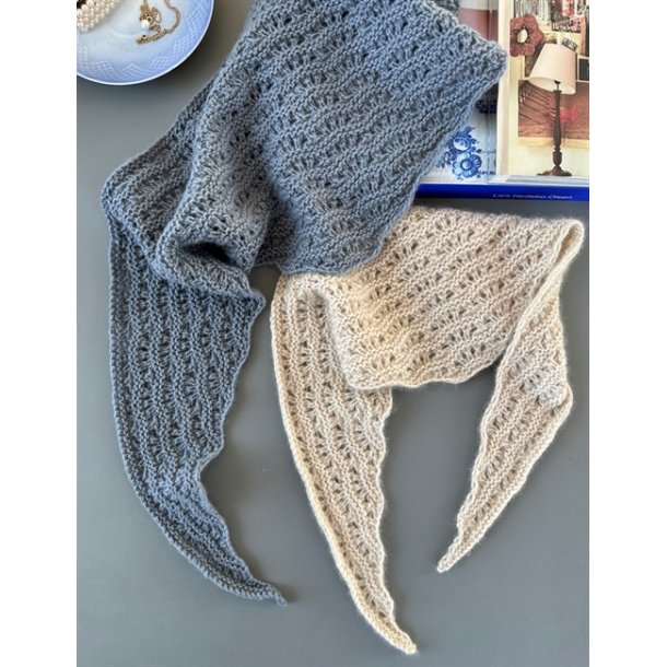 Peacock Scarf - Strikkekit fra Lene Holme Samse / Le Knit