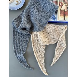 Peacock Scarf  - Strikkeopskrift fra Lene Holme Samse /LeKnit