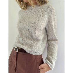 Plain Yoke Blouse Strikkekit fra LeKnit