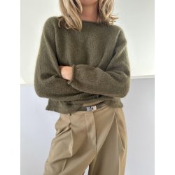 Plain Yoke Blouse Strikkekit fra LeKnit