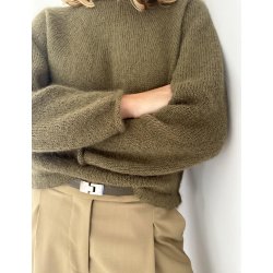 Plain Yoke Blouse Strikkekit fra LeKnit