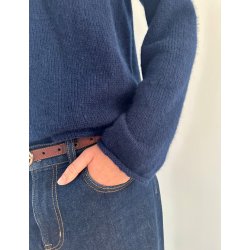 Plain Yoke Cashmere (kort og lang) - Strikkeopskrift fra Le knit