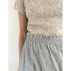 Plain Yoke Tee 19 - Strikkekit fra Le Knit