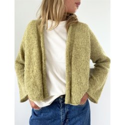 Plain Cardigan Light - Strikkekit fra Le Knit