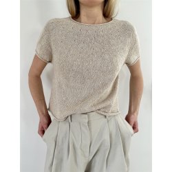 Plain Yoke Tee 20 - Strikkekit fra LeKnit / Lene Holme Samse