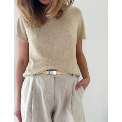 Plain Yoke Tee 28 - Strikkekit fra Le Knit / Lene Holme Samse