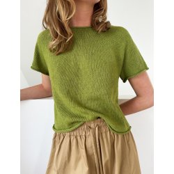 Plain Yoke Tee 28 - Strikkekit fra Le Knit / Lene Holme Samse