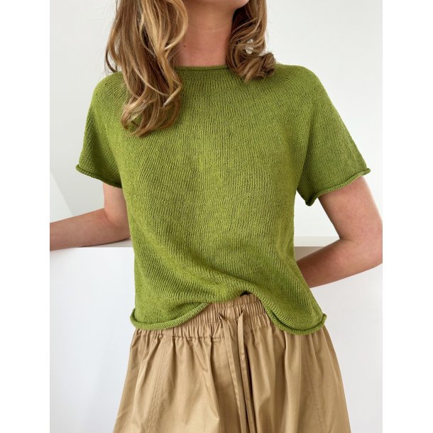 Plain Yoke Tee 28 - Strikkekit fra Le Knit / Lene Holme Samse