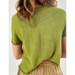 Plain Yoke Tee 28 - Strikkekit fra Le Knit / Lene Holme Samse