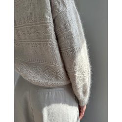 Porcelain Damask Sweater Le Knit LHS 52 - Str. (M) L