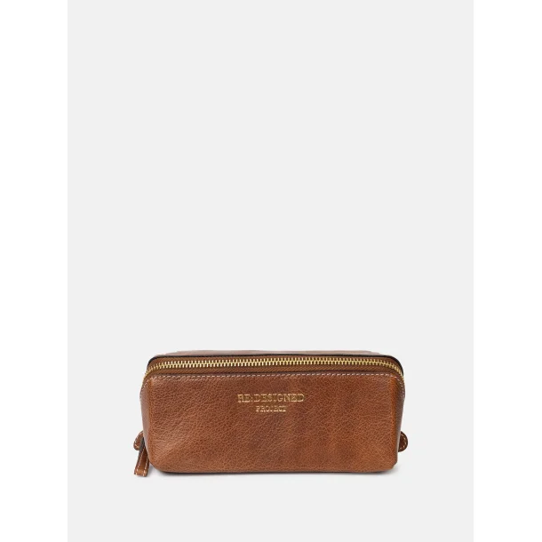 PROJECT 36 - Lille strikketaske, Walnut/Gold