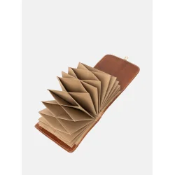 PROJECT 93 - Rundpindeetui Walnut/gold