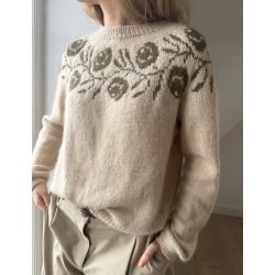 Rosie Yoke Blouse LHS 91 -  Strikkeopskrift fra LeKnit