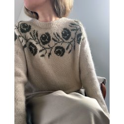 Rosie Yoke Blouse - Strikkekit fra Le Knit