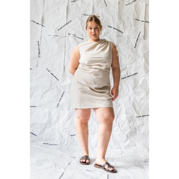 Ruched Dress - Puff and Pencil