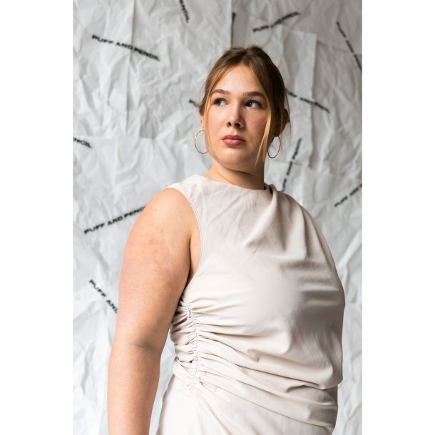 Ruched Dress - Puff and Pencil