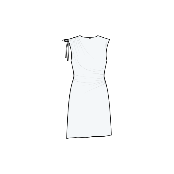 Ruched Dress - Puff and Pencil