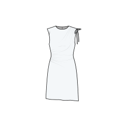 Ruched Dress - Puff and Pencil