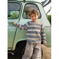 Ridge Sweater Junior 2506_2  - Strikkekit fra Sandnes