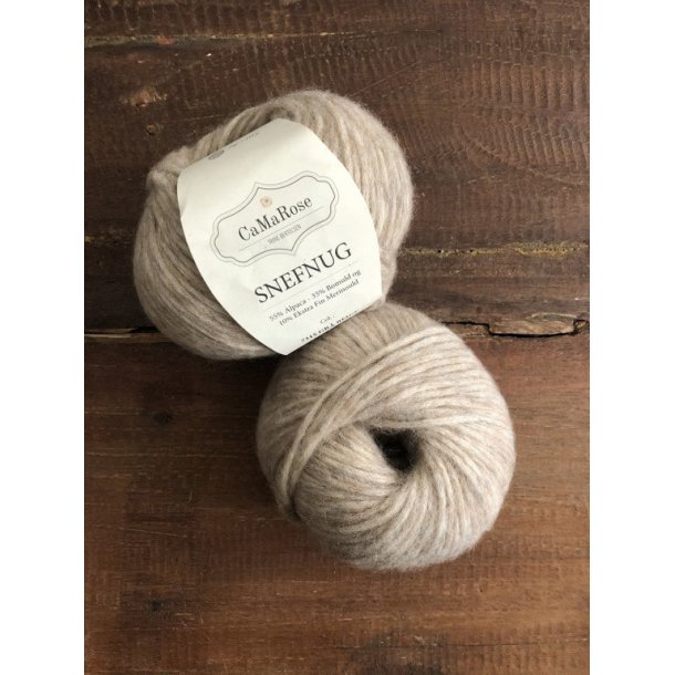 CaMaRose Snefnug garn  7315 Gr&aring; beige 